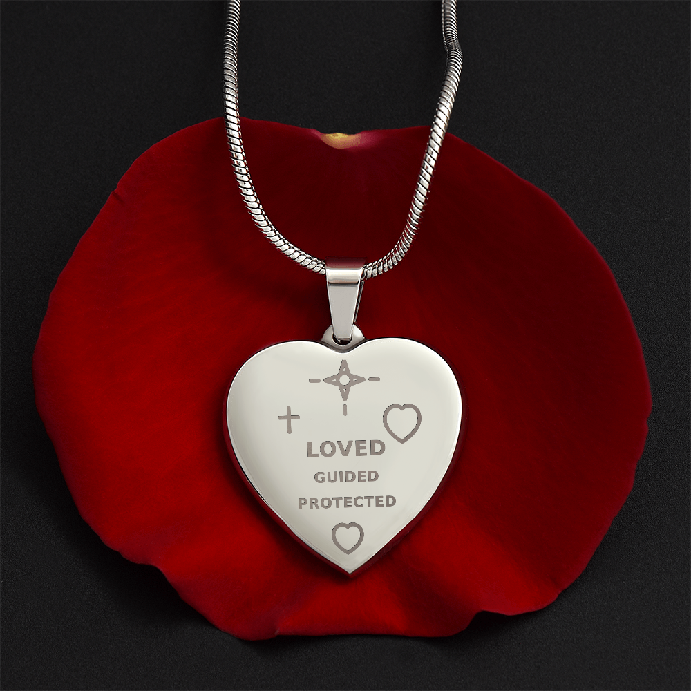 Guided Heart Necklace — To My Daughter