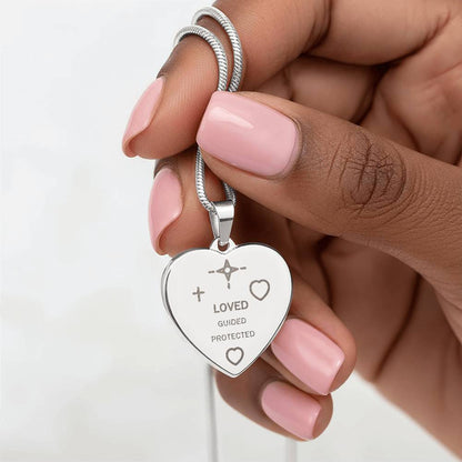 To My Mum — Guided Heart Necklace