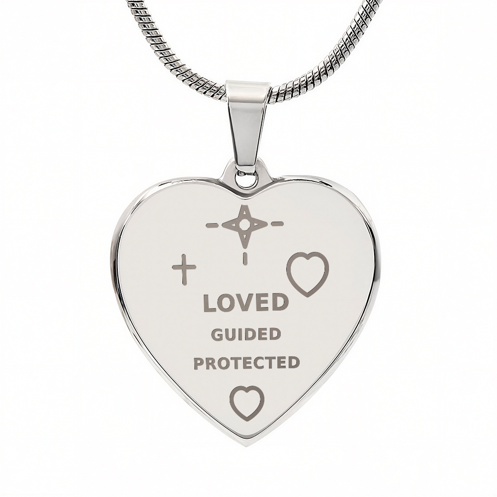 Guided Heart Necklace — To My Daughter
