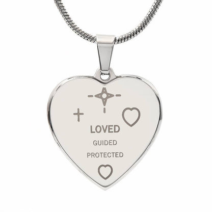To My Mum — Guided Heart Necklace