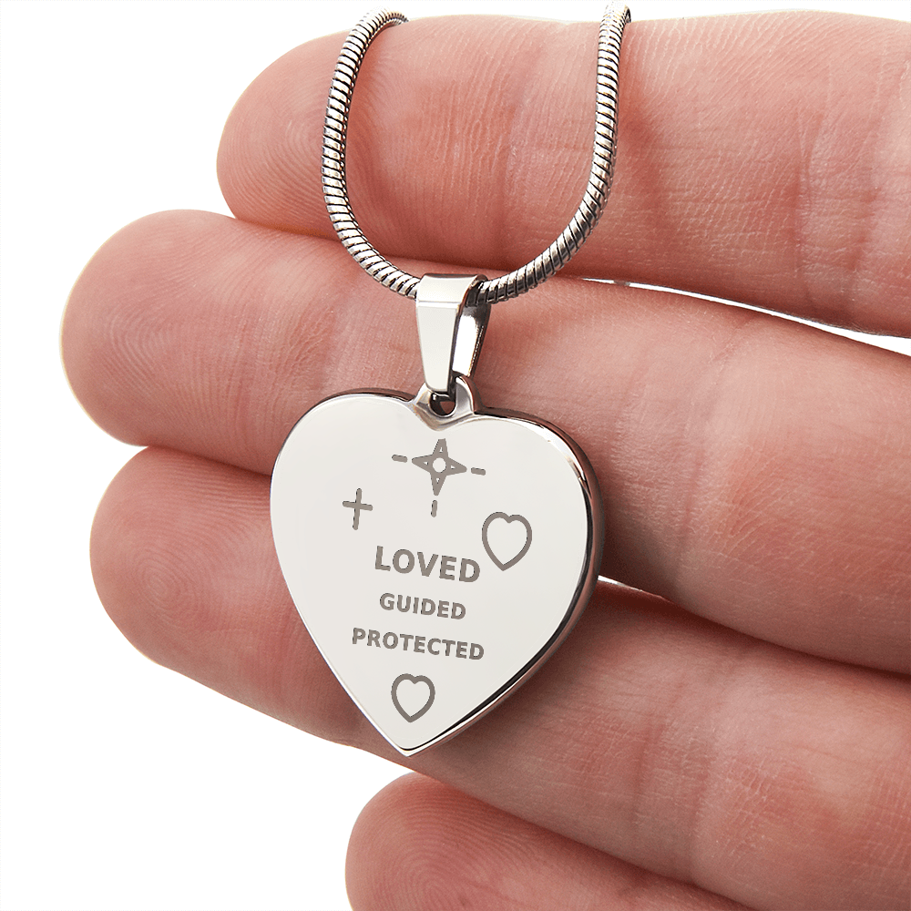 Guided Heart Necklace — To My Daughter