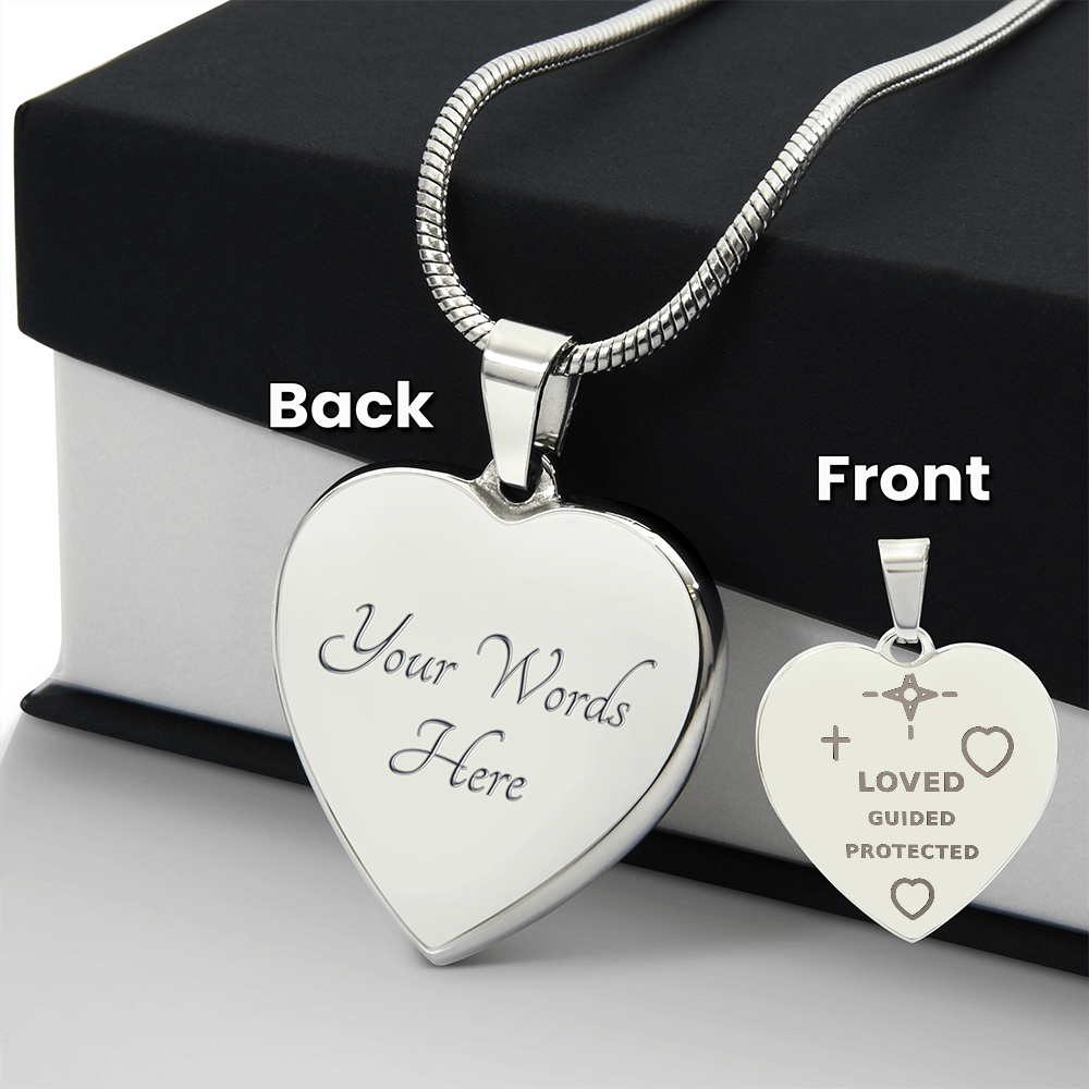 Guided Heart Necklace — To My Daughter