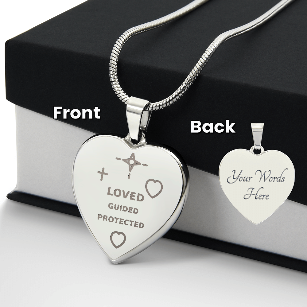 Guided Heart Necklace — To My Daughter