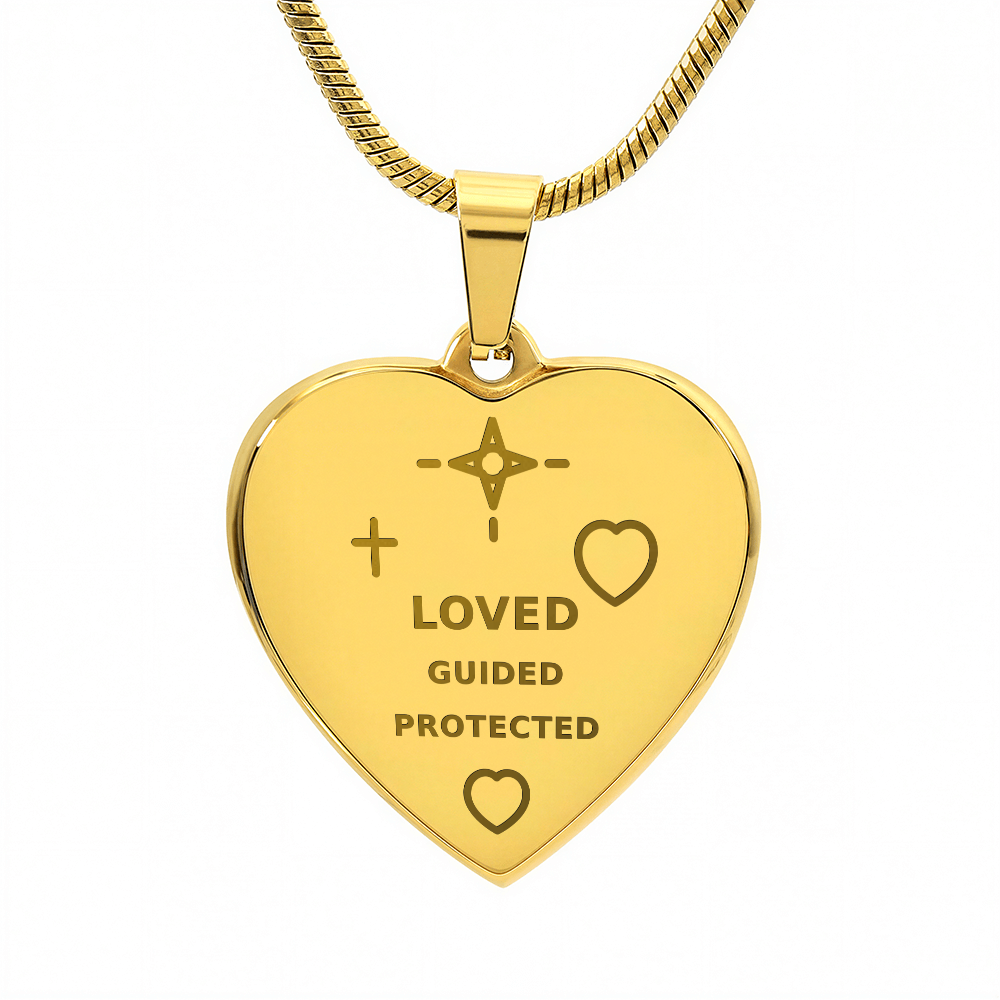 Guided Heart Necklace — To My Daughter