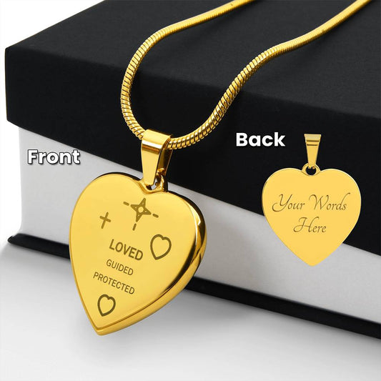 To My Mum — Guided Heart Necklace